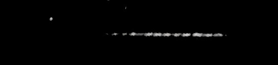 Processed fireball image