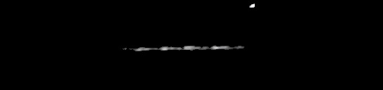 Processed fireball image