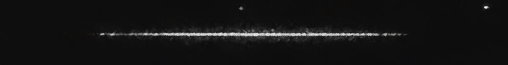 Unprocessed fireball image