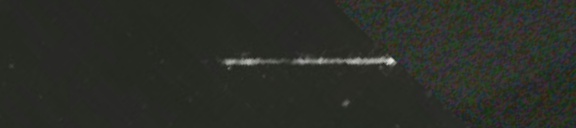 Unprocessed fireball image