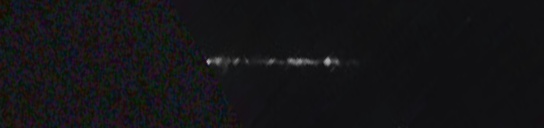 Unprocessed fireball image