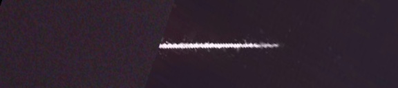 Unprocessed fireball image