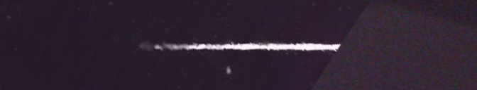 Unprocessed fireball image