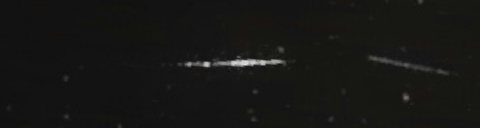 Unprocessed fireball image