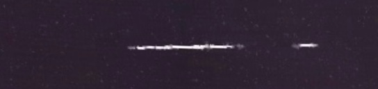 Unprocessed fireball image