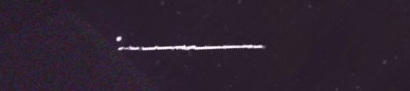 Unprocessed fireball image