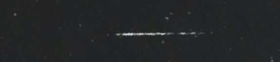 Unprocessed fireball image