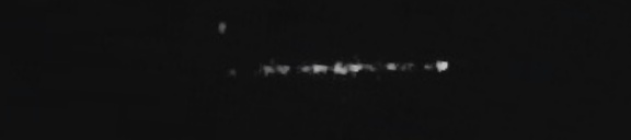 Unprocessed fireball image