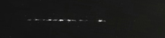 Unprocessed fireball image