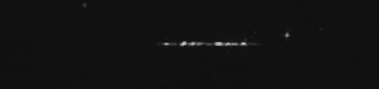 Unprocessed fireball image