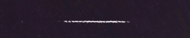 Unprocessed fireball image