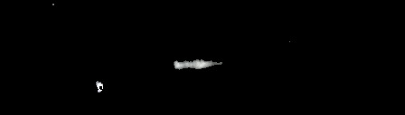 Processed fireball image