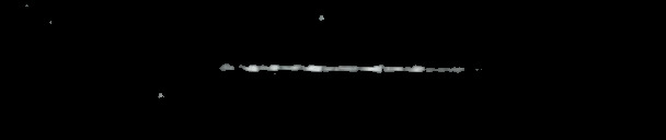 Processed fireball image