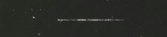 Unprocessed fireball image