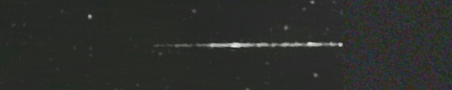 Unprocessed fireball image