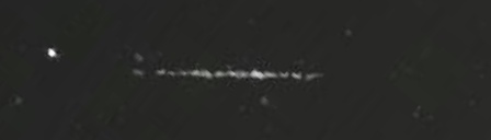 Unprocessed fireball image