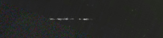 Unprocessed fireball image