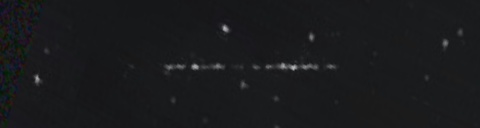 Unprocessed fireball image