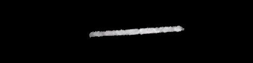 Processed fireball image