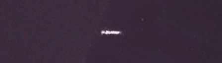 Unprocessed fireball image