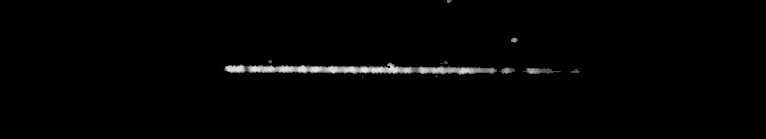 Processed fireball image