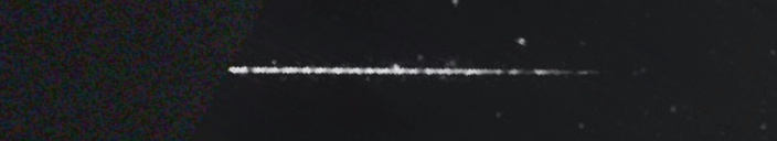 Unprocessed fireball image