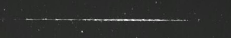 Unprocessed fireball image