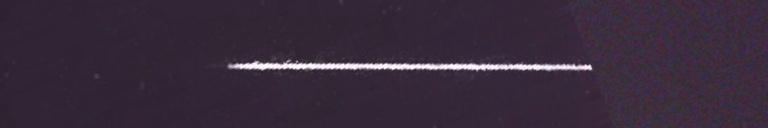 Unprocessed fireball image