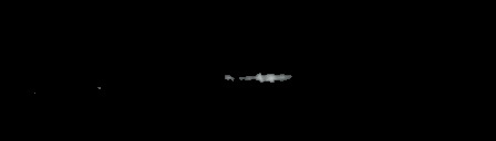 Processed fireball image
