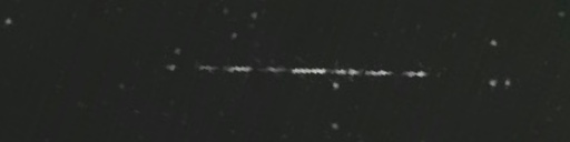 Unprocessed fireball image