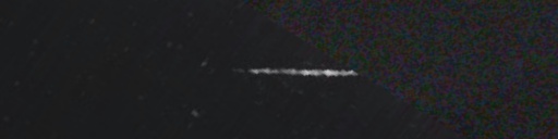 Unprocessed fireball image