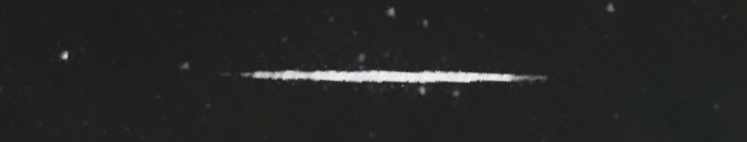 Unprocessed fireball image