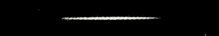 Processed fireball image