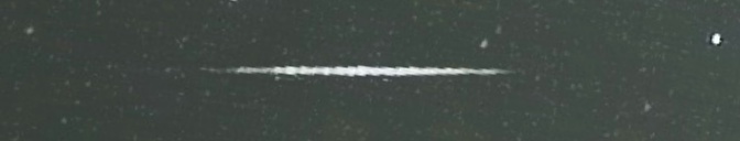 Unprocessed fireball image