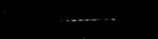 Processed fireball image