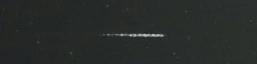Unprocessed fireball image