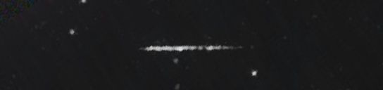 Unprocessed fireball image