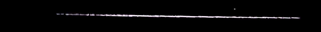 Processed fireball image