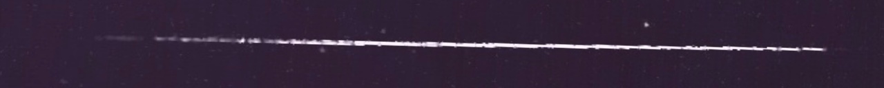 Unprocessed fireball image