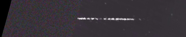 Unprocessed fireball image