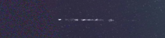 Unprocessed fireball image