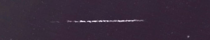 Unprocessed fireball image