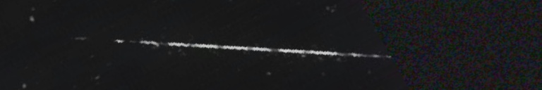 Unprocessed fireball image