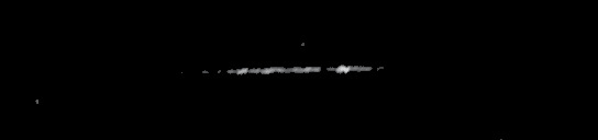 Processed fireball image