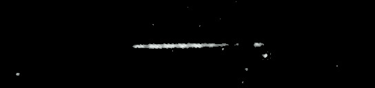 Processed fireball image