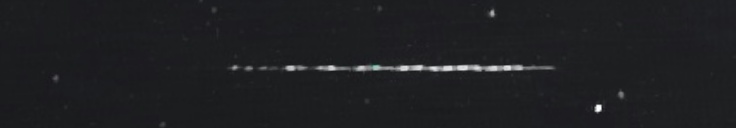 Unprocessed fireball image