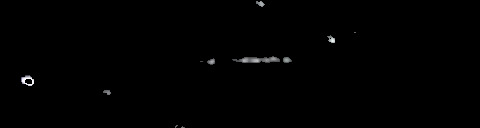 Processed fireball image