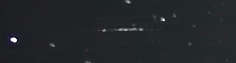 Unprocessed fireball image