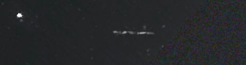 Unprocessed fireball image