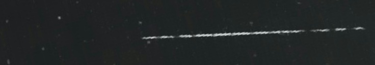 Unprocessed fireball image